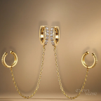 Eclipse Hoops Earrings